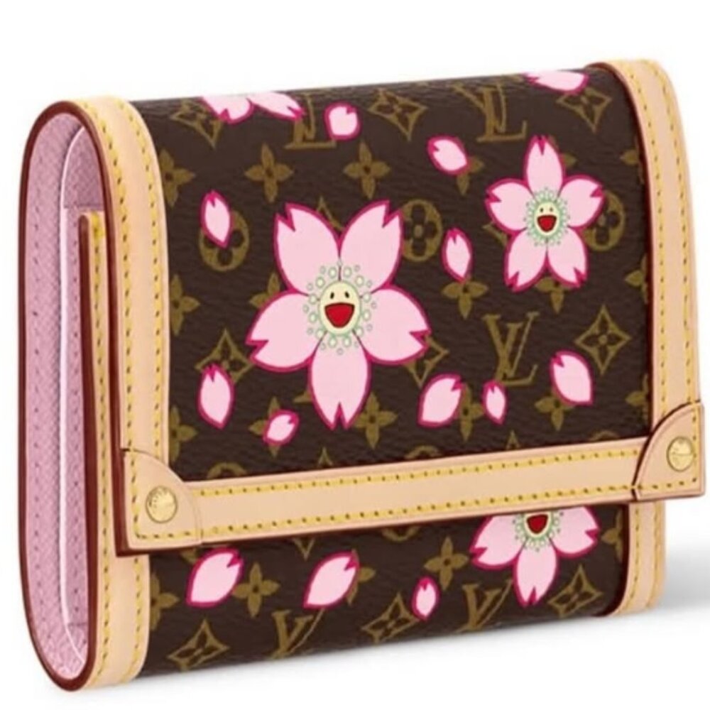 - - Louis Vuitton Victorine Cherry Blossom Wallet Brand New in Box